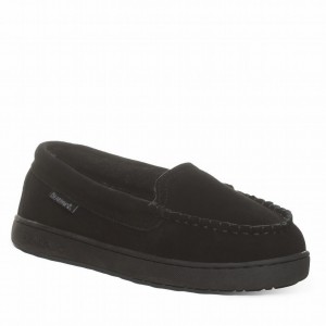 Bearpaw Angel スリッパ レディース 黒 | WCO6269JO