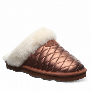 Bearpaw Effie スリッパ レディース ブラウン | PKA4387QH