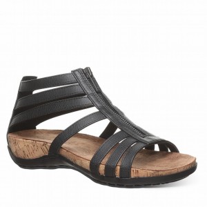 Bearpaw Layla II サンダル レディース 黒 | WFL7872TA