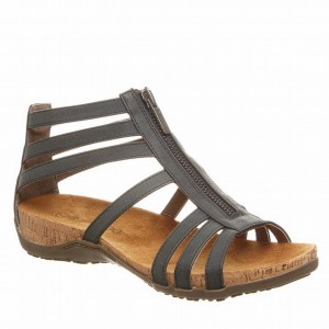 Bearpaw Layla Wide サンダル レディース 黒 | CLO6896GH