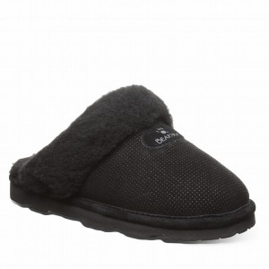 Bearpaw Loki Exotic スリッパ レディース 黒 | IQY2097DW