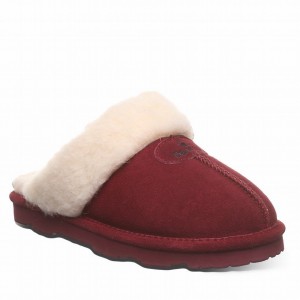 Bearpaw Loki II スリッパ レディース 赤 | ITW8571BX