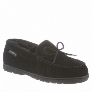 Bearpaw Mindy Wide スリッパ レディース 黒 | AEZ7799YN