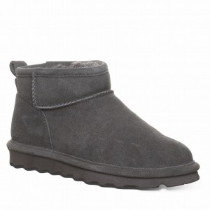 Bearpaw Shorty Wide ブーツ レディース グレー | YQH3931XG