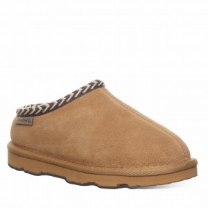 Bearpaw Tabitha Youth スリッパ キッズ ブラウン | ZUA9827LQ