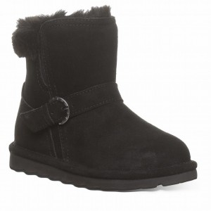 Bearpaw Tallula Youth ブーツ キッズ 黒 | YLF9114PU