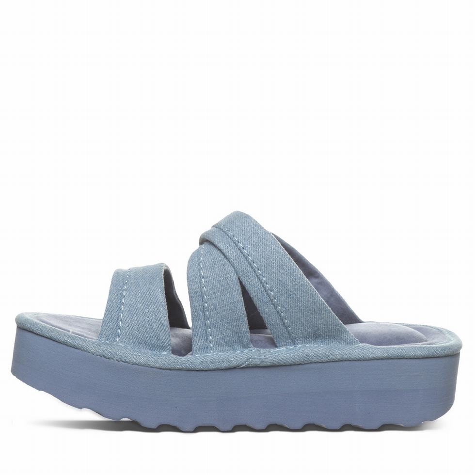 Bearpaw Altitude サンダル レディース 青 | NNO2472TS