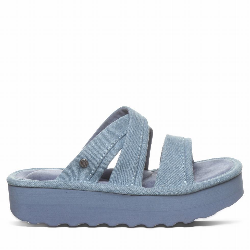 Bearpaw Altitude サンダル レディース 青 | NNO2472TS