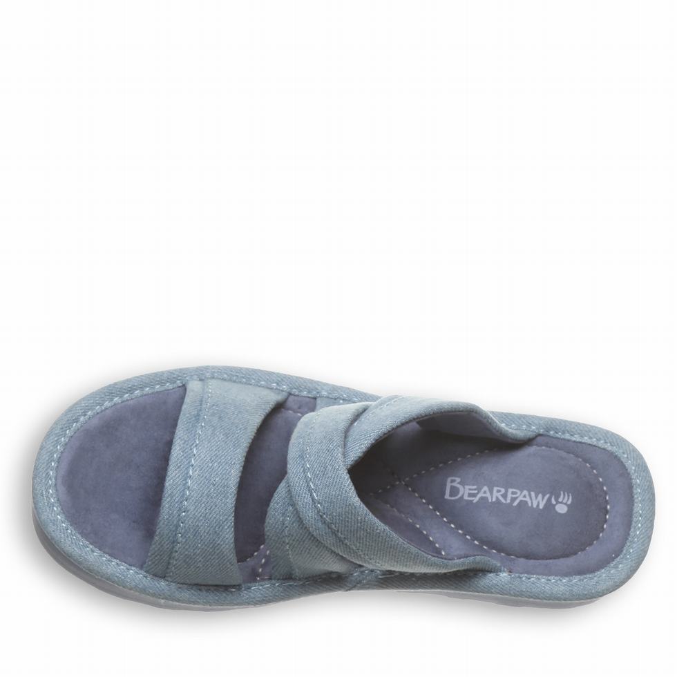 Bearpaw Altitude サンダル レディース 青 | NNO2472TS