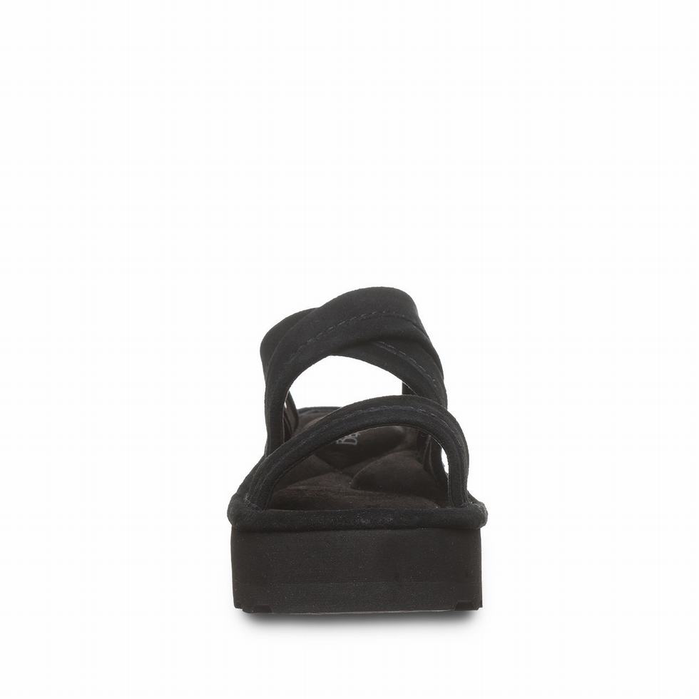 Bearpaw Altitude サンダル レディース 黒 | VXD7166PQ