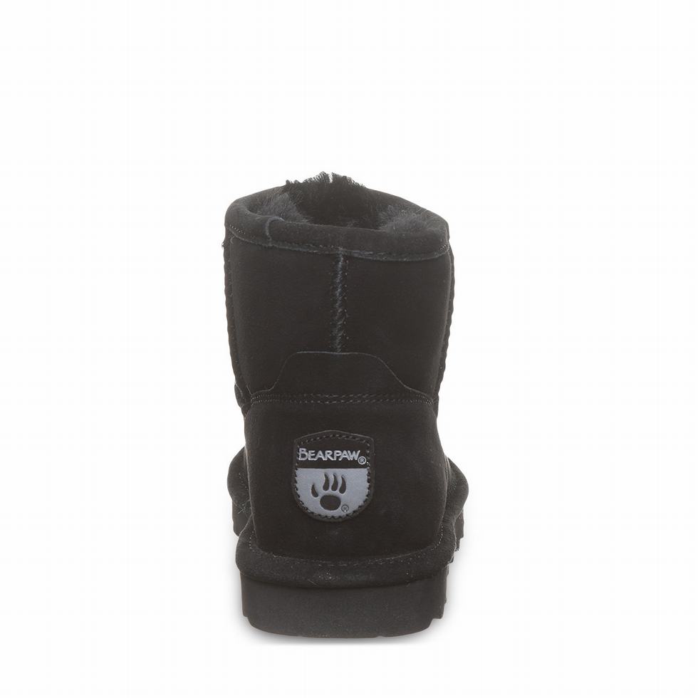 Bearpaw Alyssa ブーティ レディース 黒 | HOC8427PR