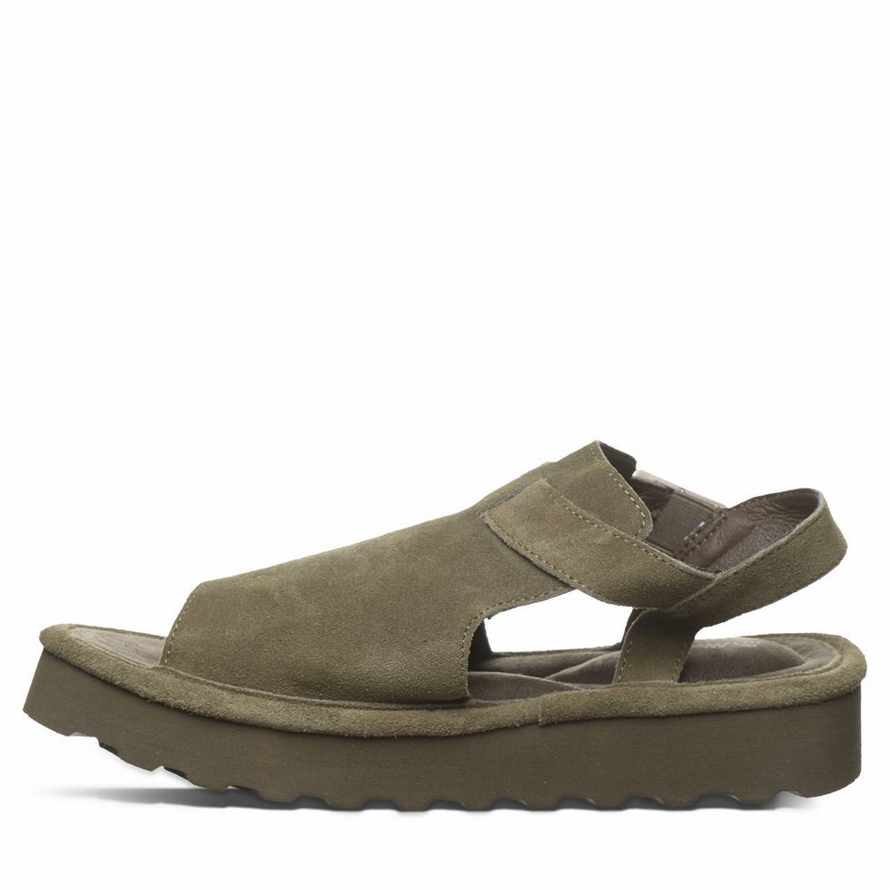 Bearpaw Ascend サンダル レディース 緑 | ELK6938BI