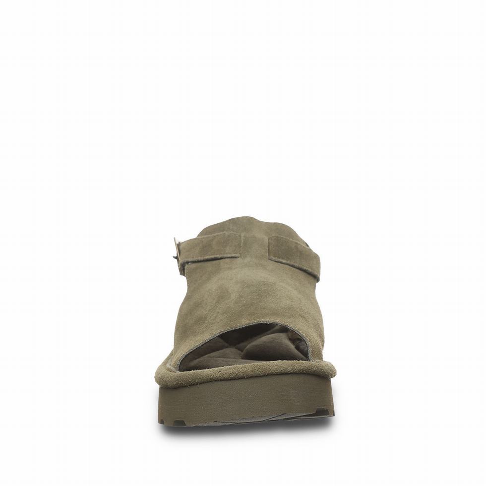 Bearpaw Ascend サンダル レディース 緑 | ELK6938BI