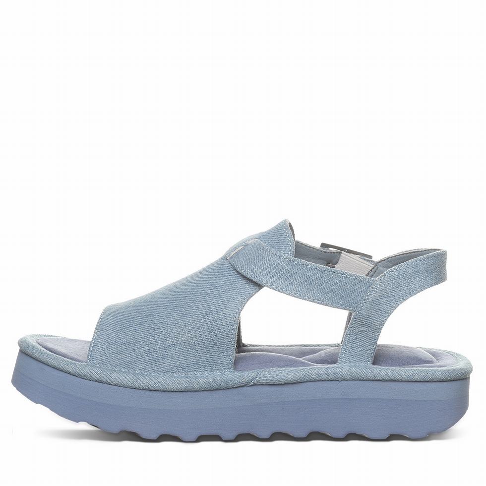 Bearpaw Ascend サンダル レディース 青 | NUL5256ZU
