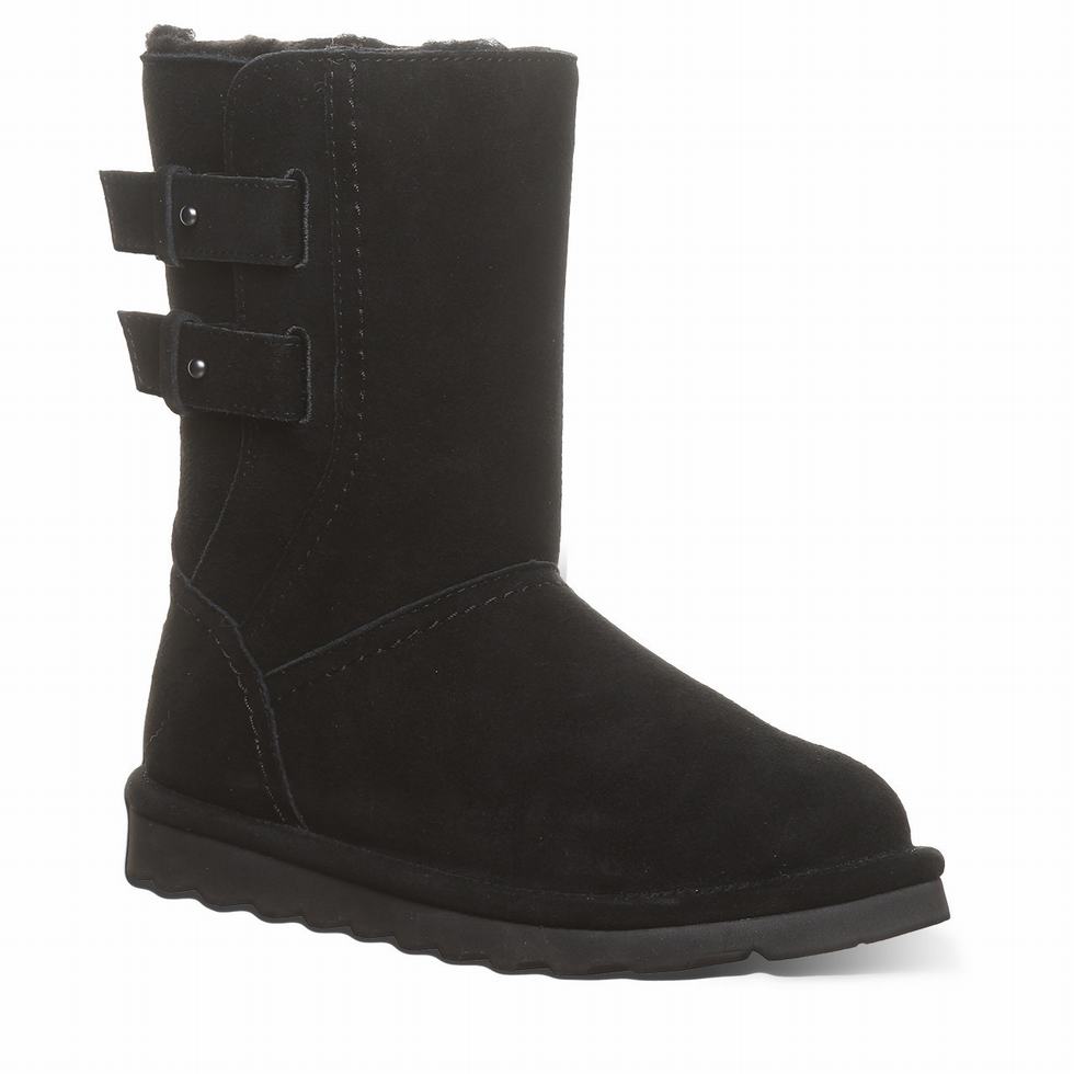 Bearpaw Aurelia ブーツ レディース 黒 | APW6018ZY