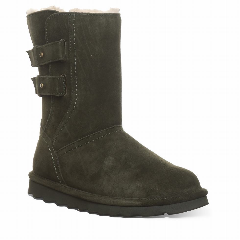 Bearpaw Aurelia ブーツ レディース 緑 | BTW6572LC