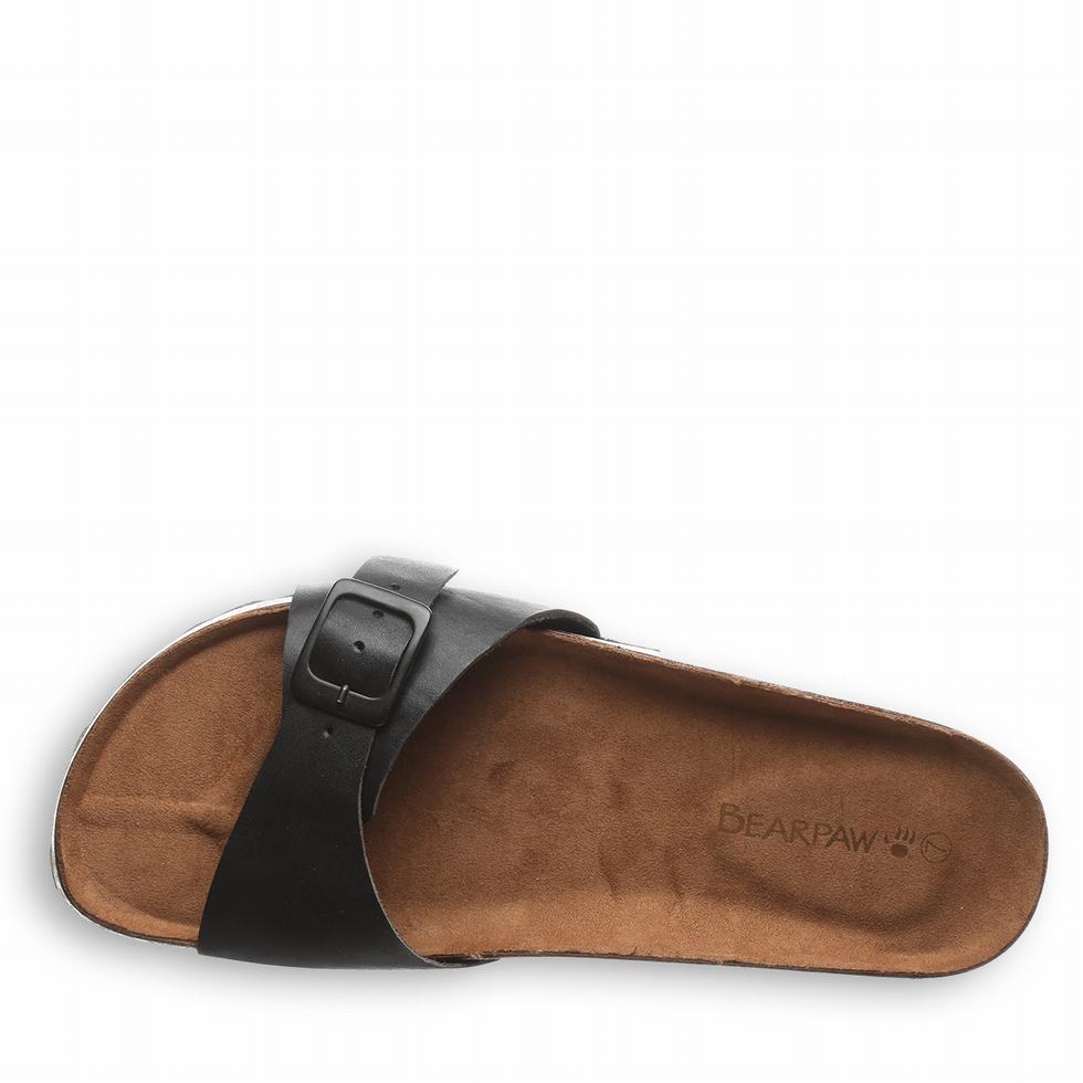 Bearpaw Ava サンダル レディース 黒 | HCQ4520MP