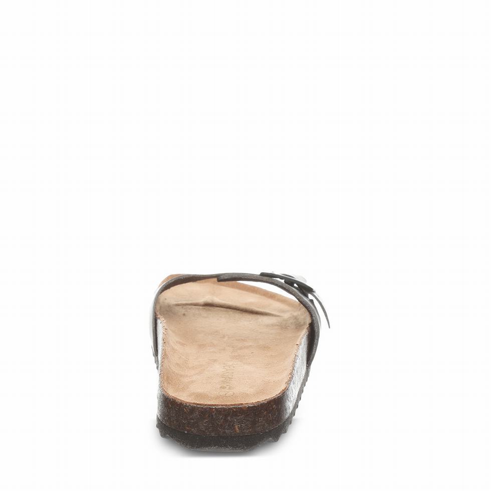 Bearpaw Ava サンダル レディース 黒 | HCQ4520MP