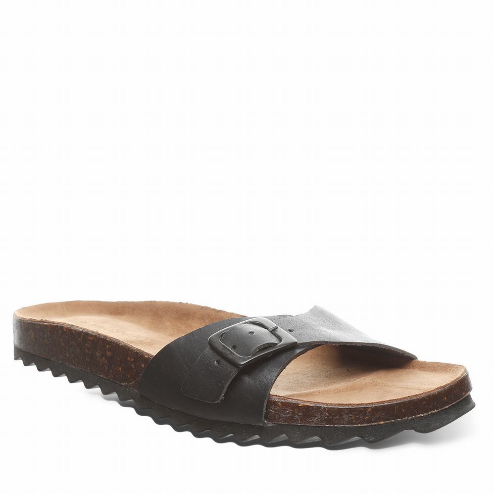 Bearpaw Ava サンダル レディース 黒 | HCQ4520MP