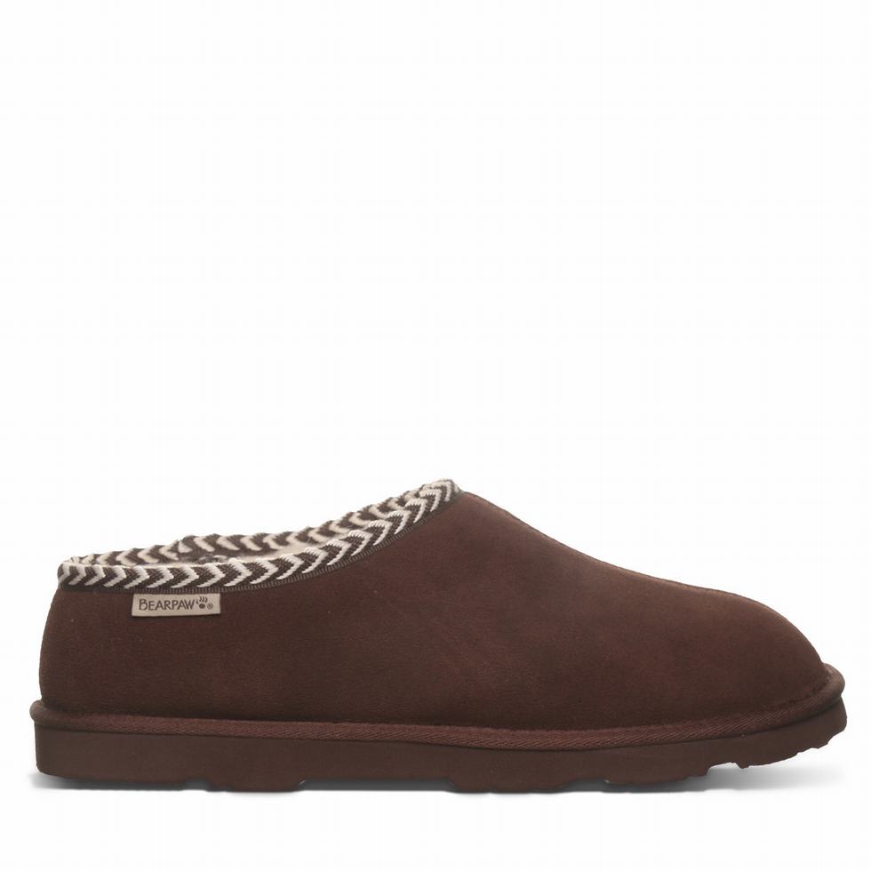 Bearpaw Beau スリッパ メンズ ブラウン | TAA7949AE