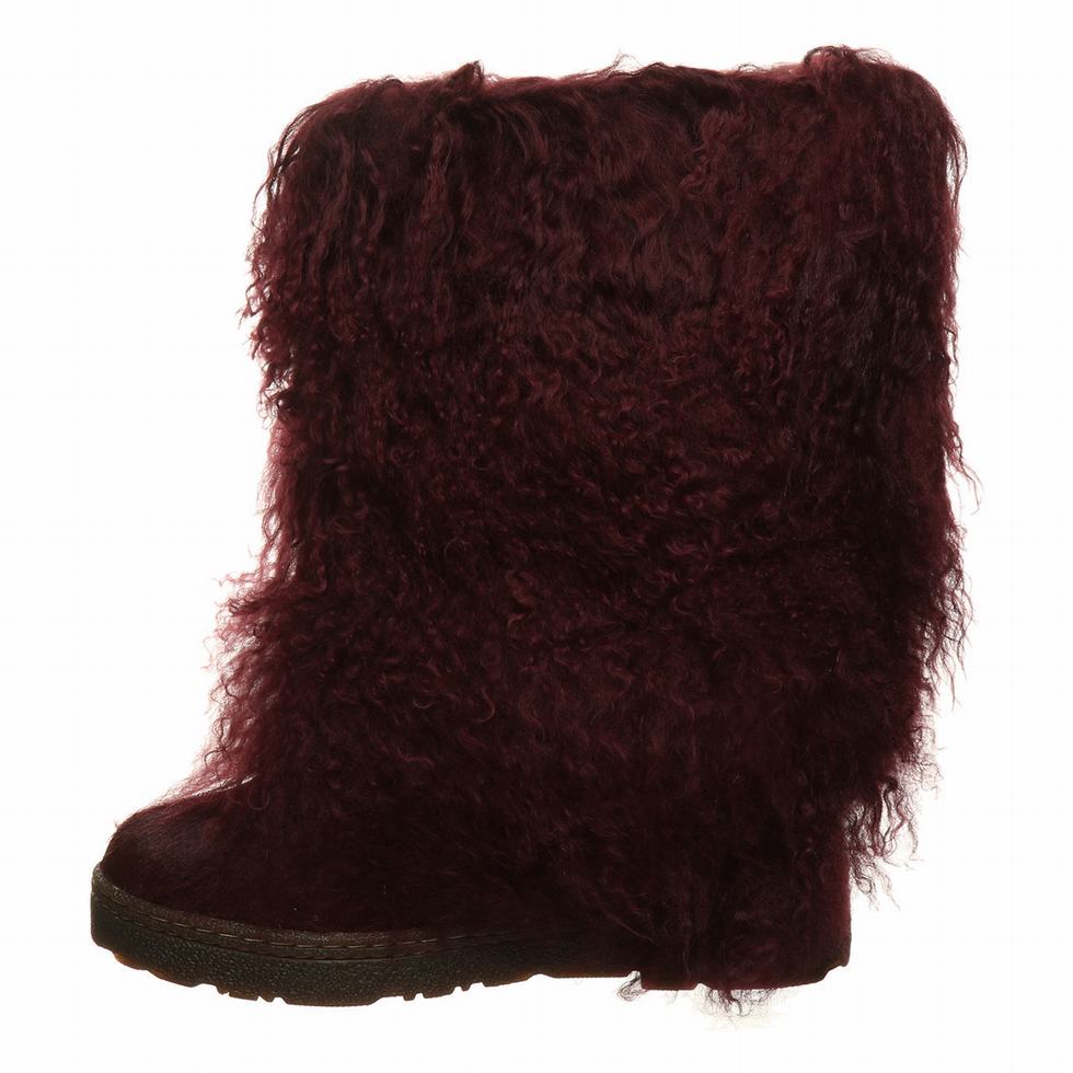 Bearpaw Boetis ブーツ レディース 赤 | BXI4417XL