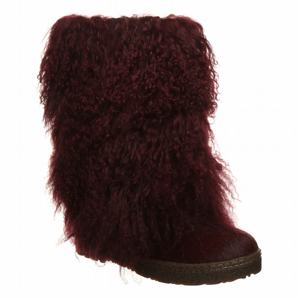 Bearpaw Boetis ブーツ レディース 赤 | BXI4417XL