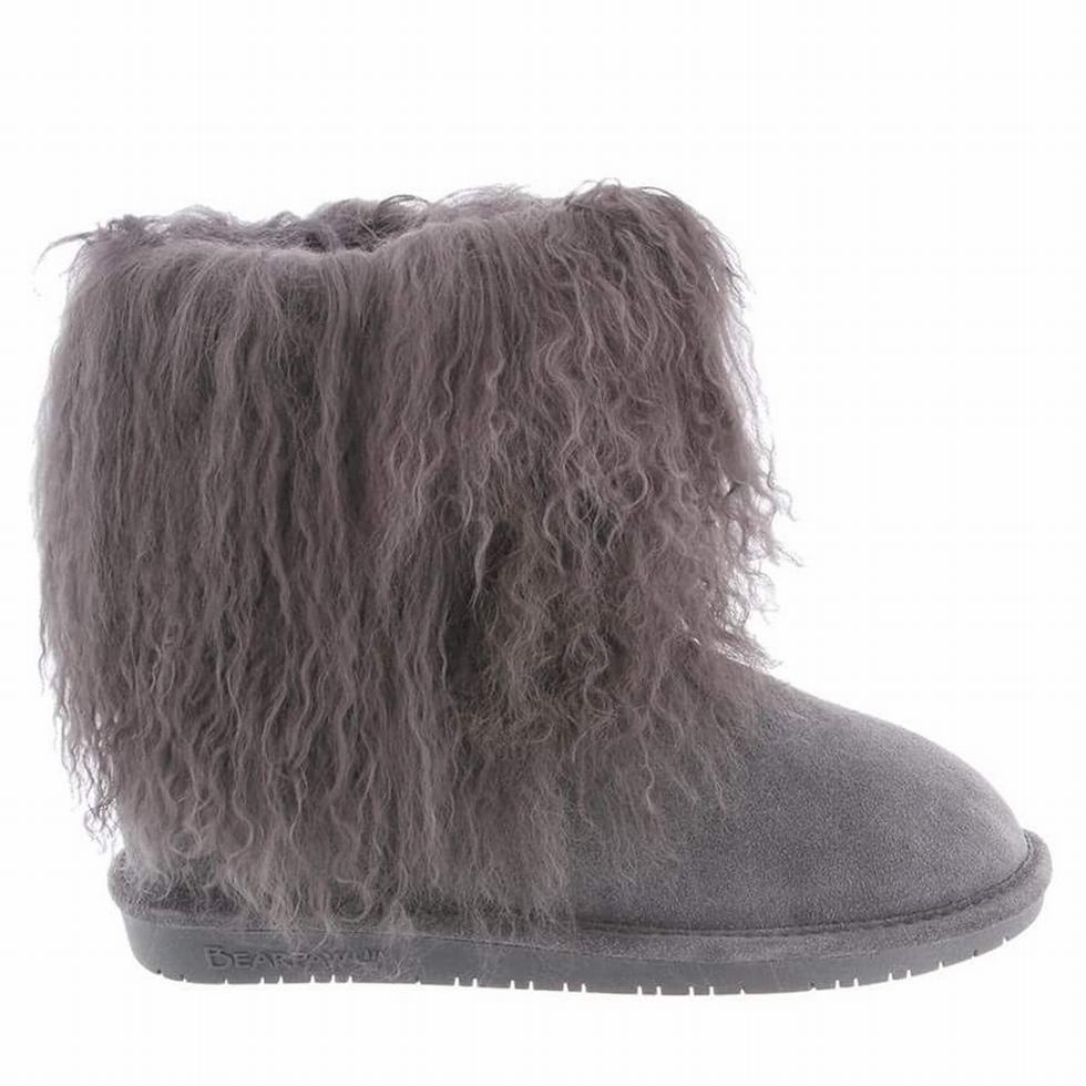 Bearpaw Boo ブーツ レディース 黒 | TPJ3641GS