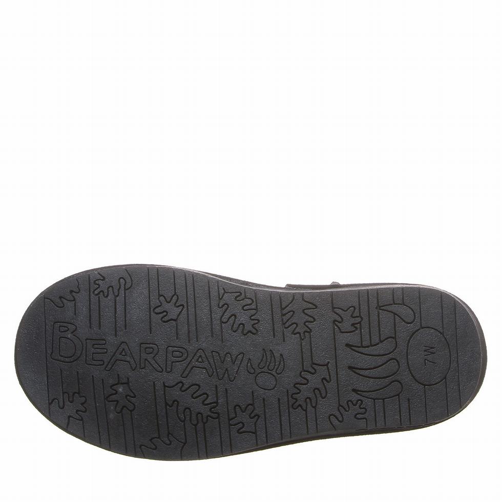 Bearpaw Boshie Wide サイハイブーツ レディース 黒 | CBH4850CC