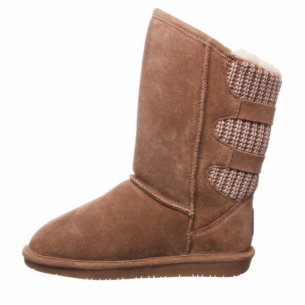 Bearpaw Boshie Wide サイハイブーツ レディース ブラウン | ZWS4197ZV