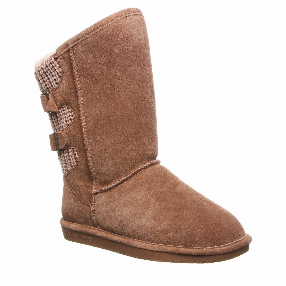 Bearpaw Boshie Wide サイハイブーツ レディース ブラウン | ZWS4197ZV