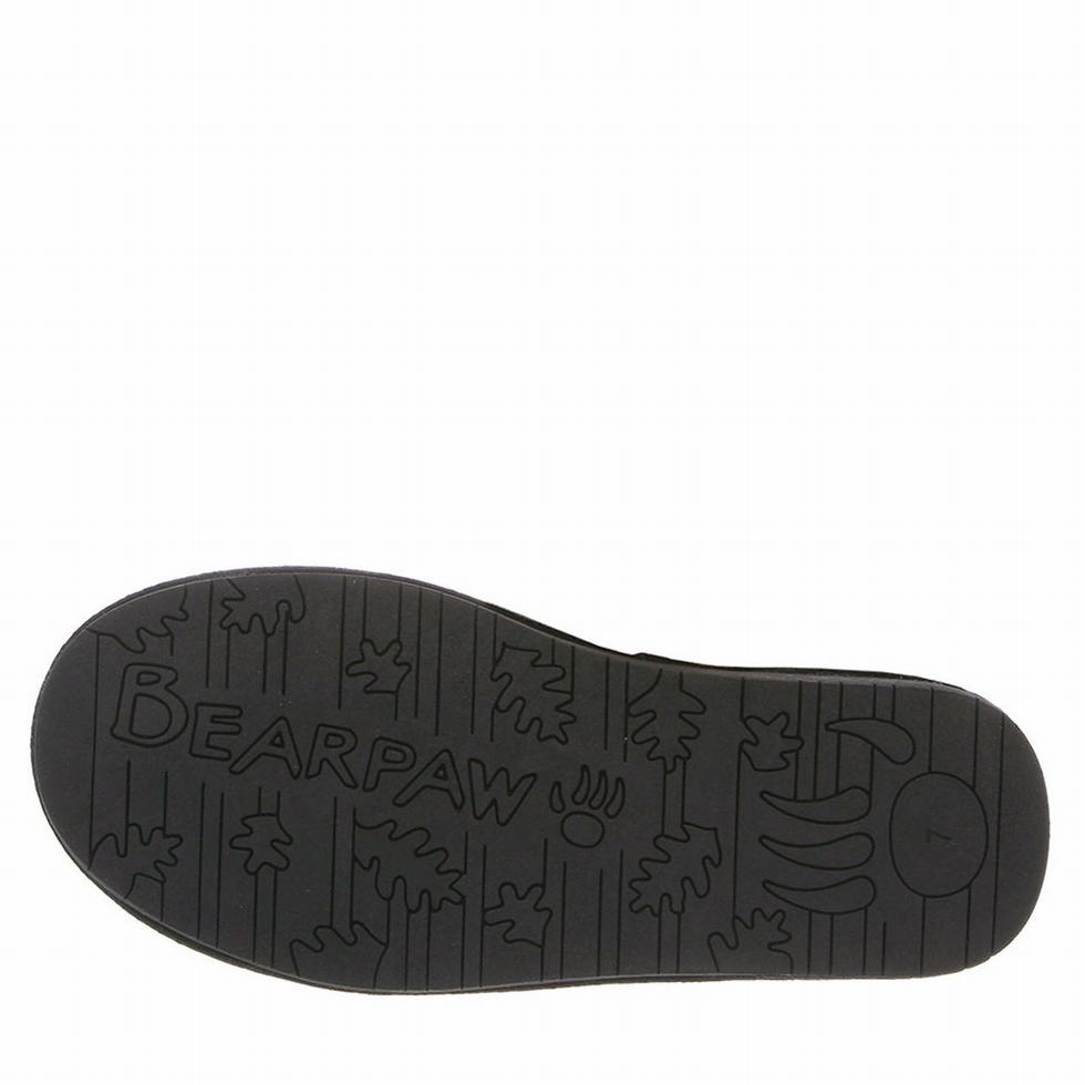 Bearpaw Boshie サイハイブーツ レディース 黒 | FCQ4655WA