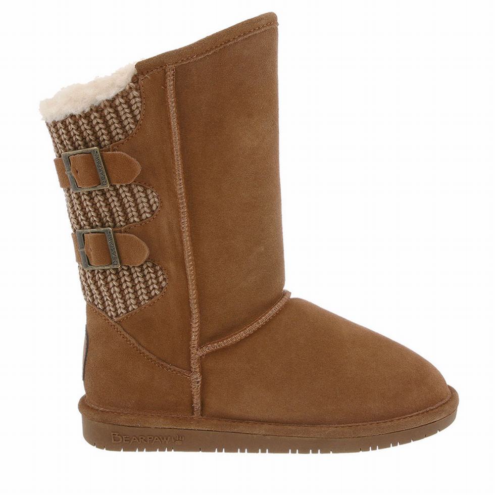 Bearpaw Boshie サイハイブーツ レディース ブラウン | YXZ5954DI