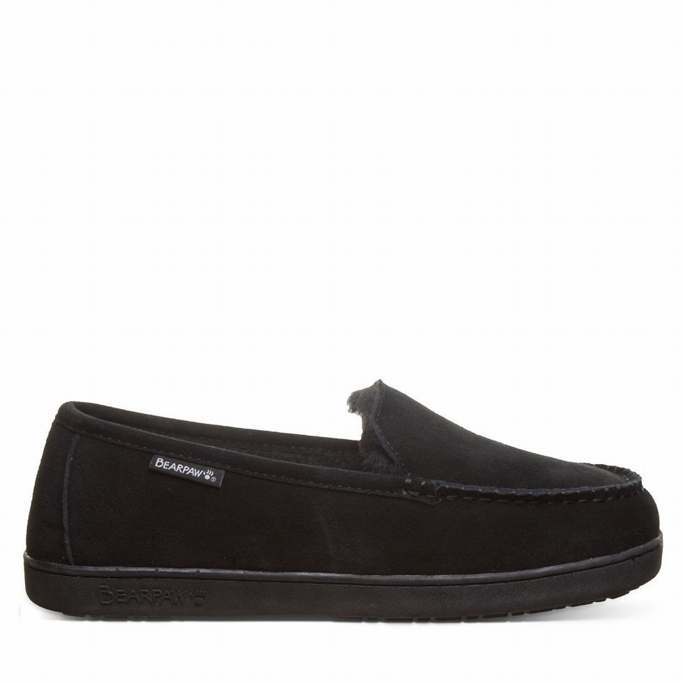 Bearpaw Brian loafers メンズ 黒 | SHX7322FW