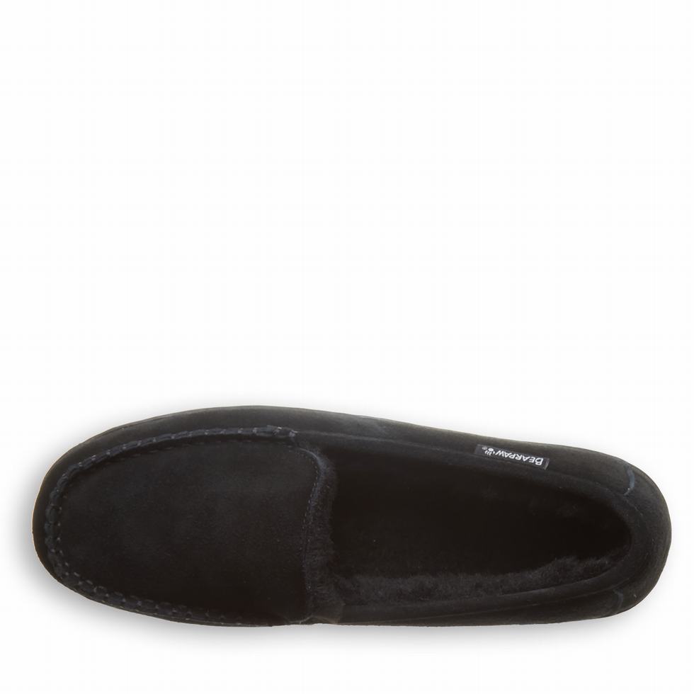 Bearpaw Brian loafers メンズ 黒 | SHX7322FW