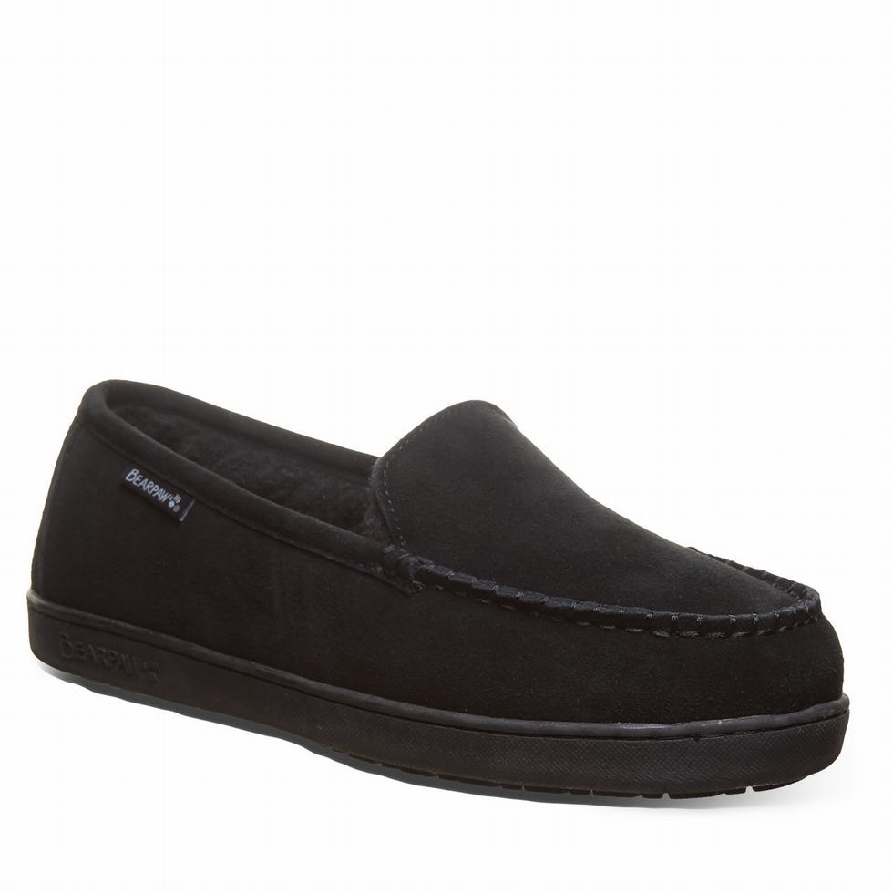 Bearpaw Brian loafers メンズ 黒 | SHX7322FW