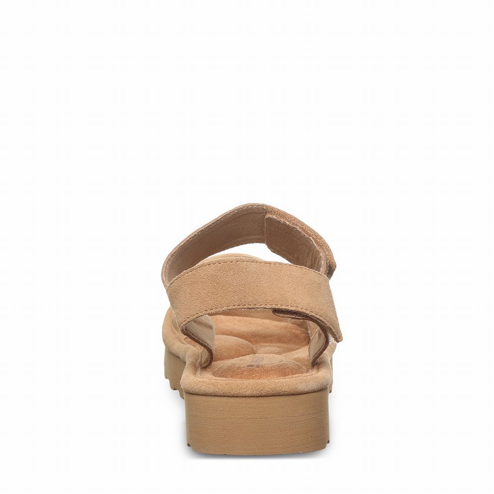 Bearpaw Crest サンダル レディース ブラウン | DVZ4576FR