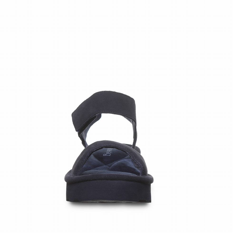 Bearpaw Crest サンダル レディース 青 | XEL3866LB
