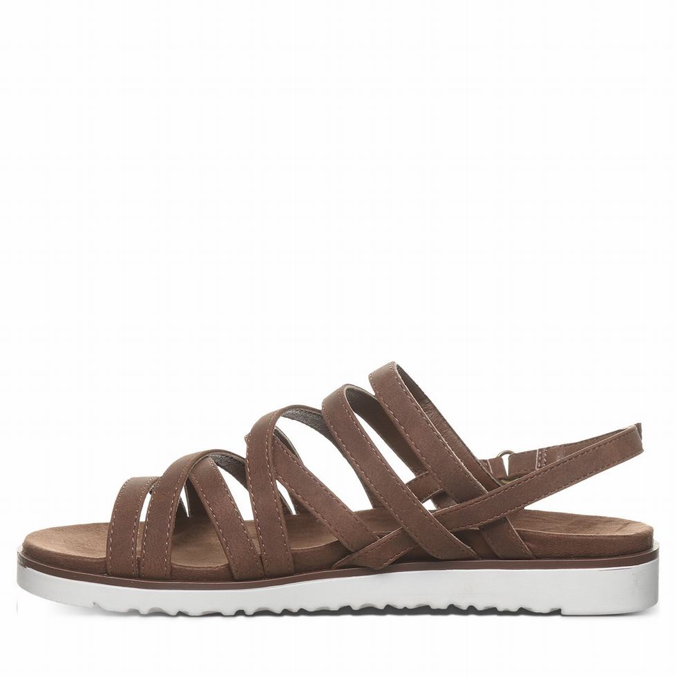 Bearpaw Crete サンダル レディース ブラウン | MHJ576HN