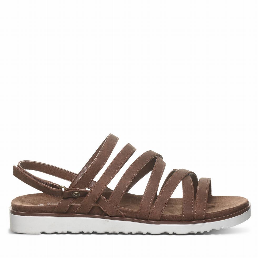 Bearpaw Crete サンダル レディース ブラウン | MHJ576HN