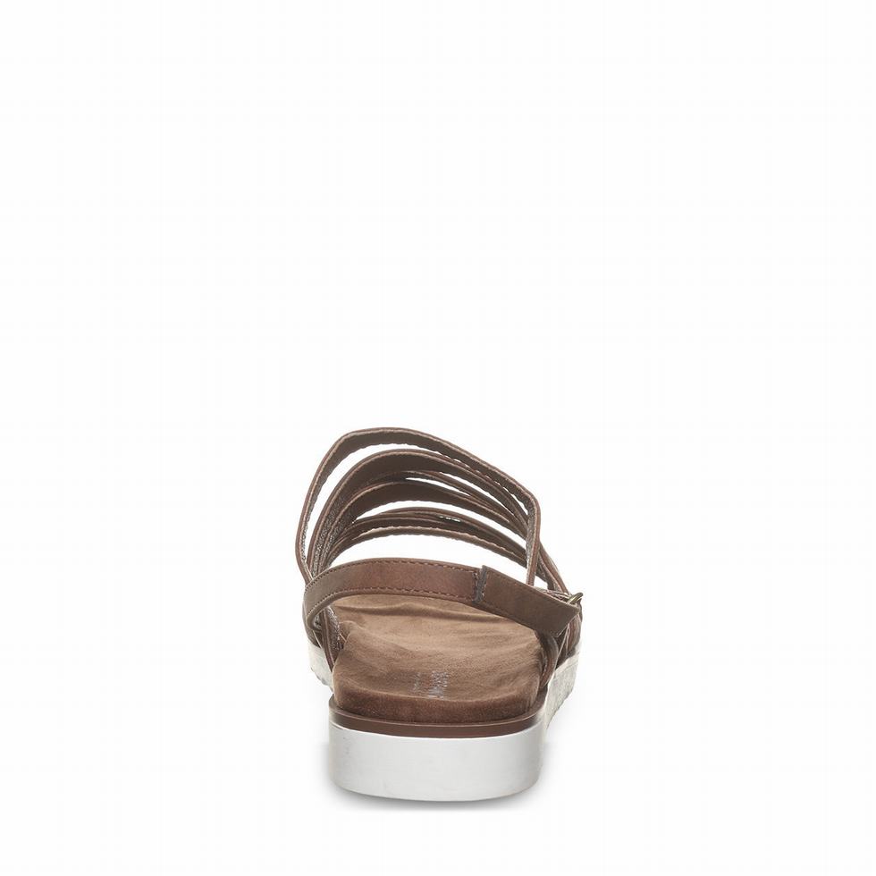 Bearpaw Crete サンダル レディース ブラウン | MHJ576HN