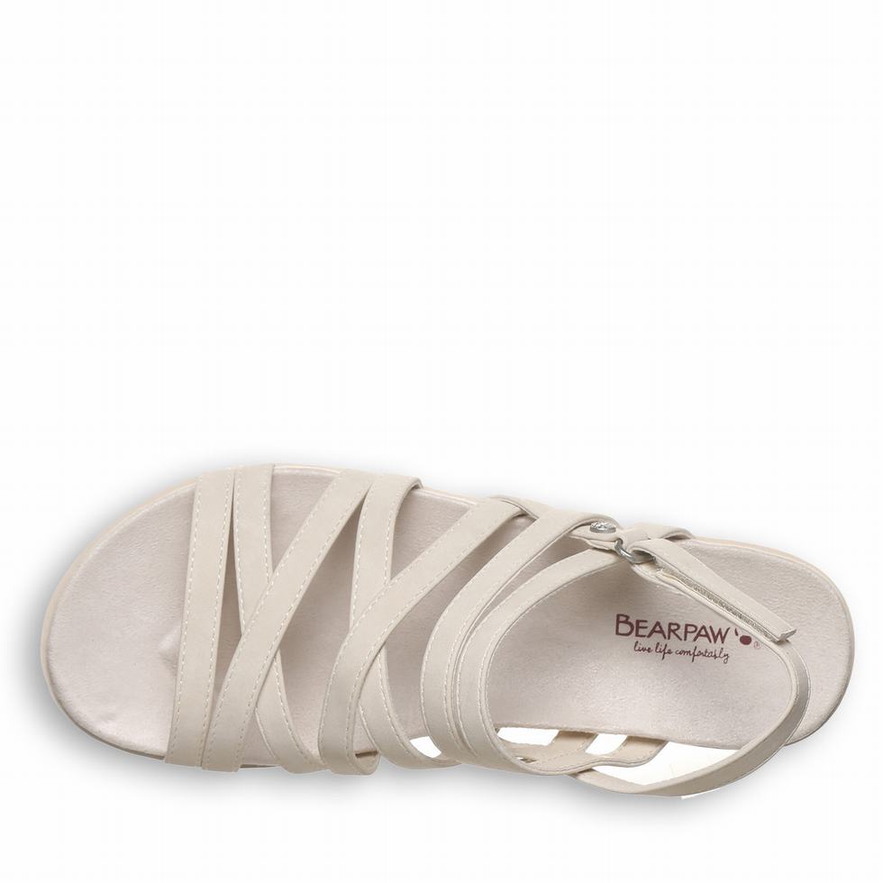 Bearpaw Crete サンダル レディース ベージュ | ZWO888KC