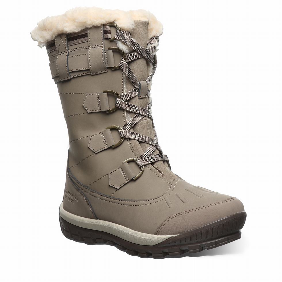 Bearpaw Desdemona ハイキングブーツ レディース ベージュ | NAN9840SN