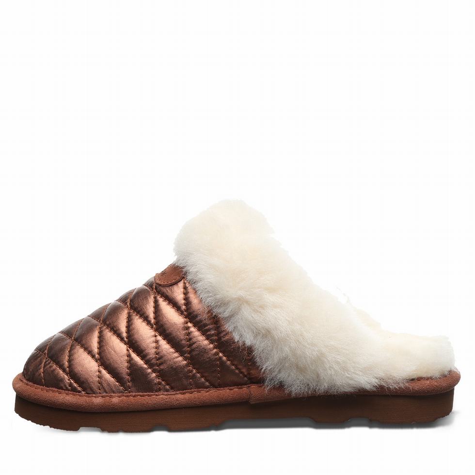 Bearpaw Effie スリッパ レディース ブラウン | PKA4387QH