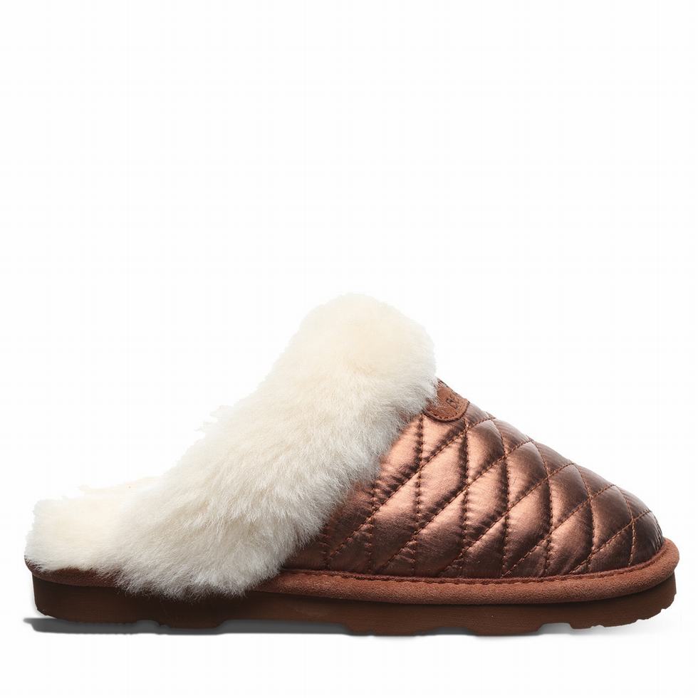 Bearpaw Effie スリッパ レディース ブラウン | PKA4387QH