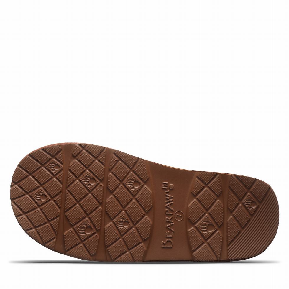 Bearpaw Effie スリッパ レディース ブラウン | PKA4387QH