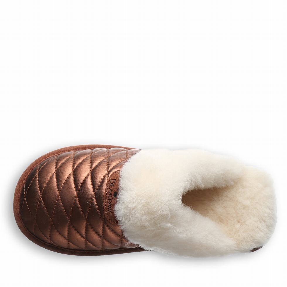 Bearpaw Effie スリッパ レディース ブラウン | PKA4387QH