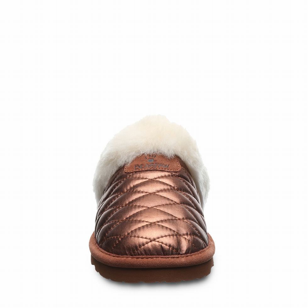 Bearpaw Effie スリッパ レディース ブラウン | PKA4387QH
