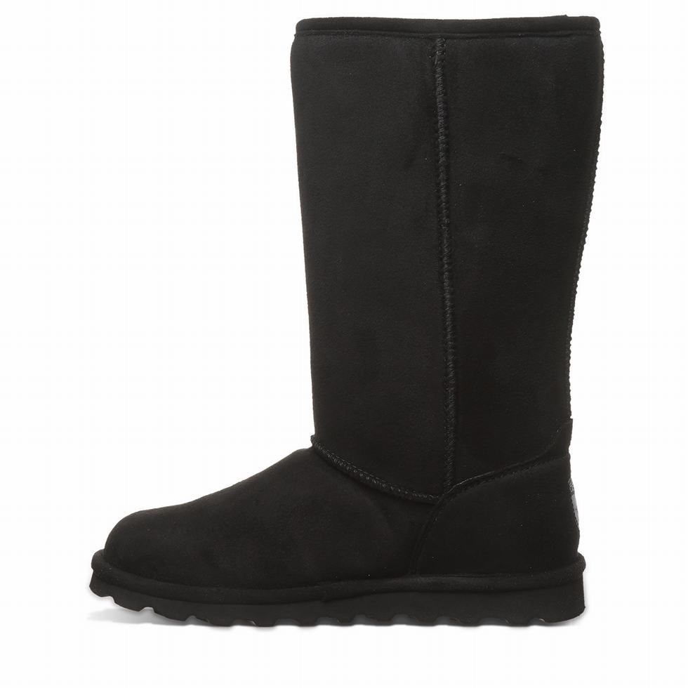 Bearpaw Elle Tall Vegan ブーツ レディース 黒 | BIO1531YN
