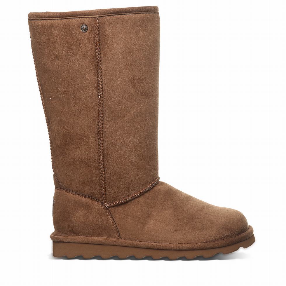 Bearpaw Elle Tall Vegan ブーツ レディース ブラウン | KRT3497XR