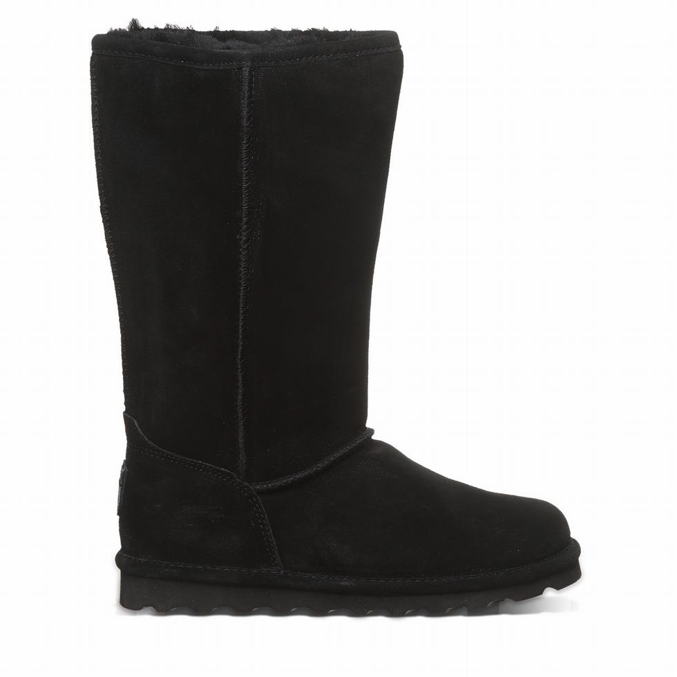 Bearpaw Elle Tall Wide ブーツ レディース 黒 | PJS2797RK
